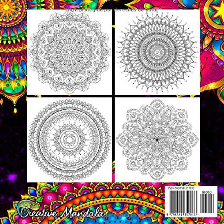 Livro de colorir para adultos - 100 magnificas mandalas - Kologica